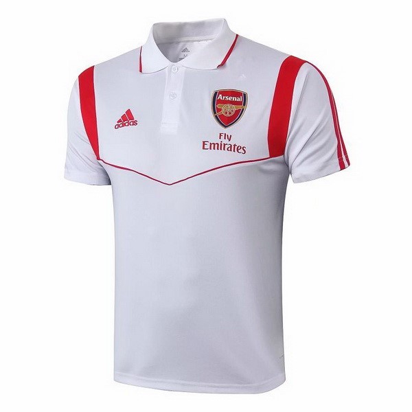 Polo Arsenal 2019/20 Blanco Rojo